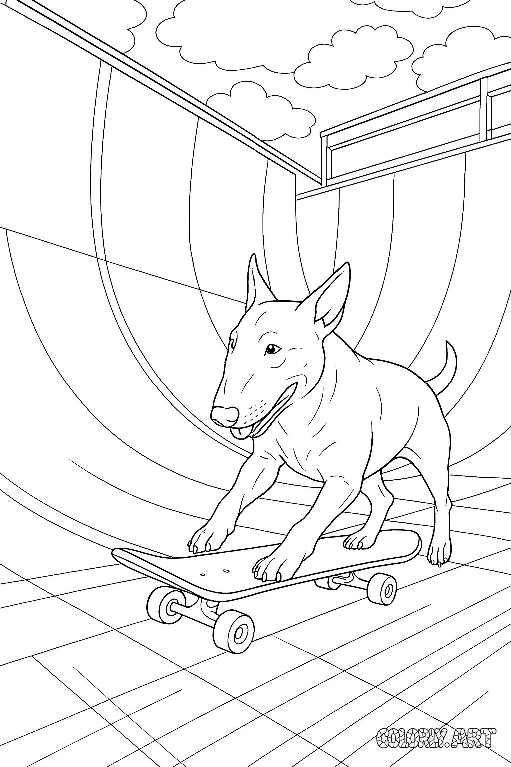 Dog Skateboarding Fun.png